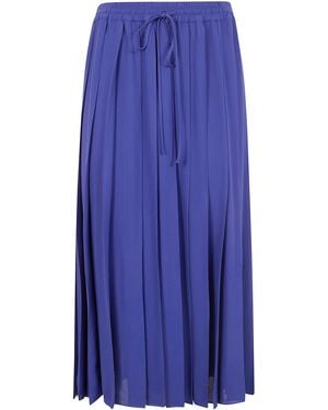 Mantu Midi Skirt - Purple