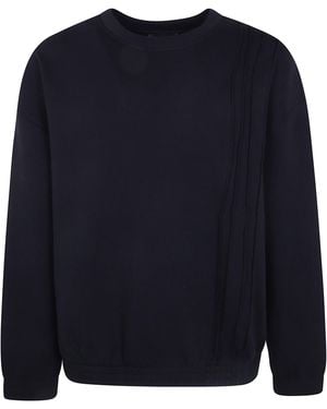 Emporio Armani Sweatshirt Round Neck Beauty" - Blue