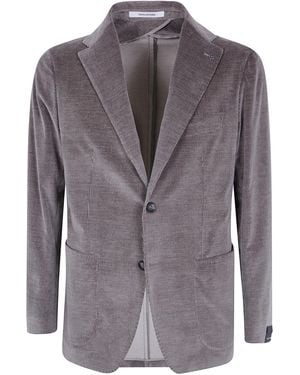 Tagliatore Jacket Single Breasted "Montecarlo" - Brown