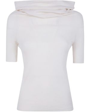 Gentry Portofino Knit Jumper - White