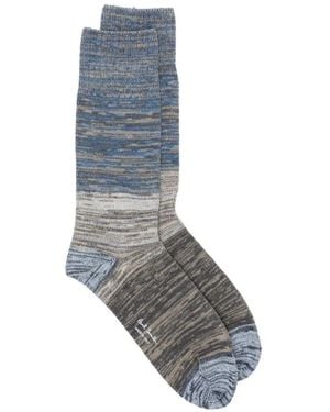 Paul Smith Socks Mouline Col Blck - Gray