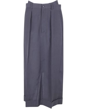 Junya Watanabe Midi Skirt - Blue