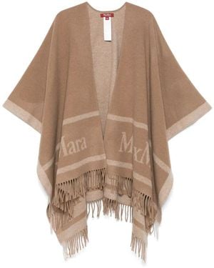 Max Mara Hildestd Cape - Brown