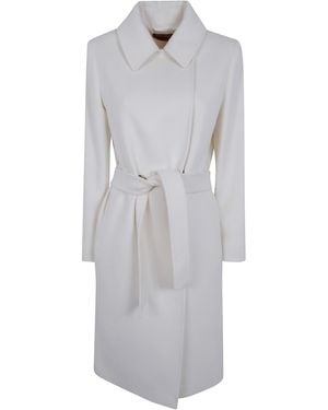 Max Mara Belted Coat "B Collag" - Gray