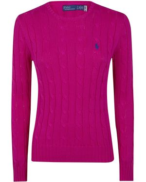Polo Ralph Lauren "Julianna" Long Sleeves Pullover - Pink