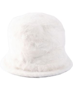 About Angora Hat - White