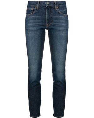 Polo Ralph Lauren Mid Rise Ankle Skinny - Blue