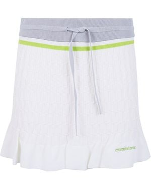 CASABLANCA "Tennis" Mini Skirt - White