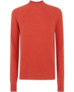 Drumohr Sweater Round Neck "L5W113Tl 280 Spices" - Red