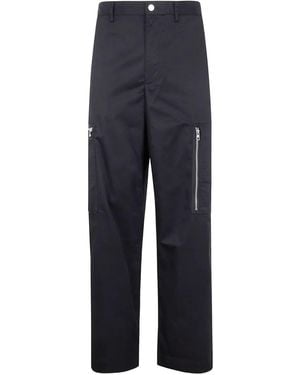 Michael Kors Ctn Tech Zip Cargo Pant - Blue