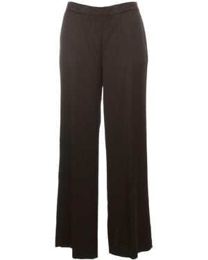 Kiltie Jo Flared Pants Elastic Behind - Black