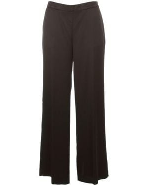 Kiltie Jo Flared Pants Elastic Behind - Black
