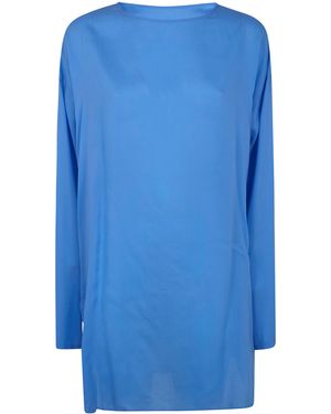 Y's Yohji Yamamoto Pull Over Oversized - Blue
