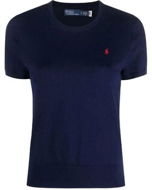 Polo Ralph Lauren Cotton Jersey T Shirt - Blue