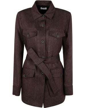 P.A.R.O.S.H. P. A.R. O. H. Jacket - Brown