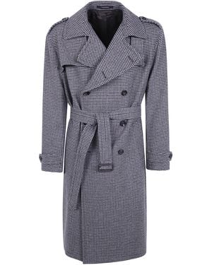 Tagliatore Trench Jacket "Born" - Grey