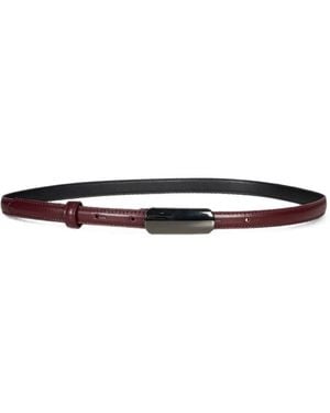 Antonelli Leather Belt "Aldeide" - White