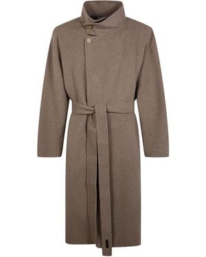 Fear Of God Highneck Coat - Natural