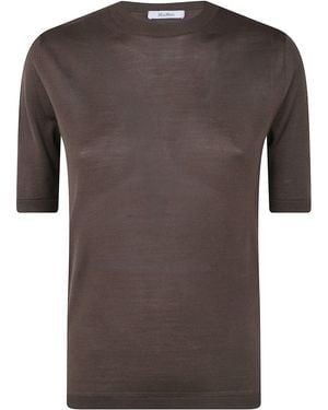 Max Mara Sweater Classic "Mxm Aceti" - Brown