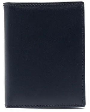 Comme des Garçons Classic Leather A Line Wallet - Blue