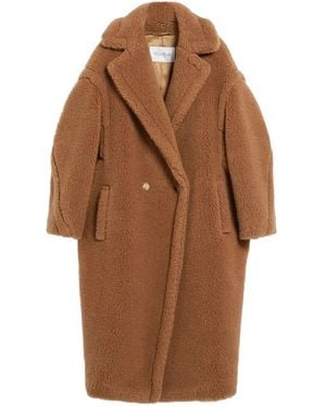 Max Mara 'Teddy' Classic Coat - Brown