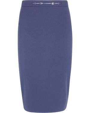 Elisabetta Franchi Skirt Main Feature "Go22366E2" - Blue
