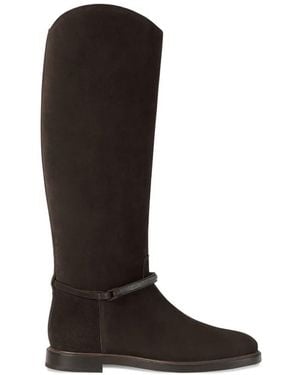 Brunello Cucinelli Boots Leather "Mzsfc3316 C9795" - Black