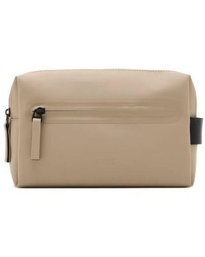 Rains Wash Bag Zip - Natural