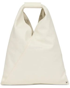 MM6 by Maison Margiela Shoulder Bag Small "Japanese" - White