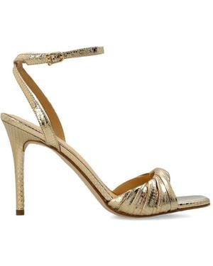 MICHAEL Michael Kors Heeled Sandals "Kiana" - Metallic