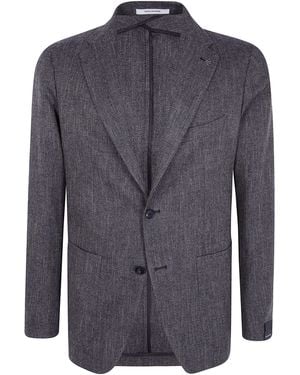 Tagliatore Jacket Single Breasted "Montecarlo" - Blue