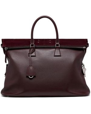 Maison Margiela Bag Soft Xl "5Ac" - Purple