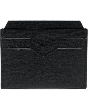 Valextra Credit Card Holder By - Black