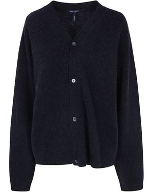Sofie D ́hoore Jumper V-Neck Buttons "Meroe" - Blue