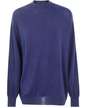 Aspesi Mod.3975 Maglione A Maniche Lunghe - Blu