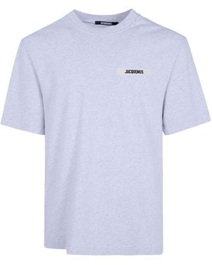 Jacquemus T-Shirt Gros Grain "Le Tshirt Gros Grain" - Blue