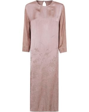 Uma Wang Long-Sleeve Dress "Apostte" - Pink