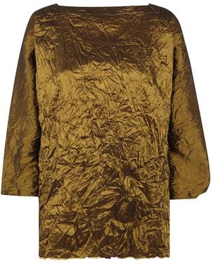Daniela Gregis Shirt Washed Check Selvedge Bottom - Natural