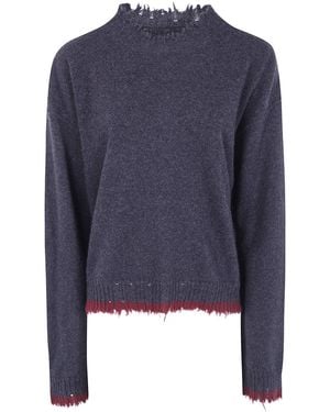 Uma Wang "Plain Ws" Long Sleeves Top - Blue