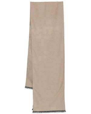 Emporio Armani Classic Tiny Scarf - Natural