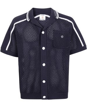 CASABLANCA Mesh Shirt - Black