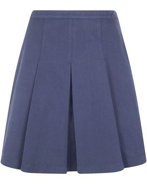 Aspesi Mini Skirt - Blue
