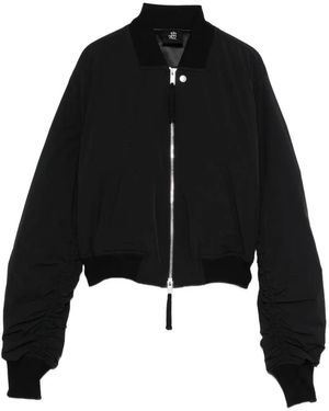 Thom Krom Cropped Jacket - Black