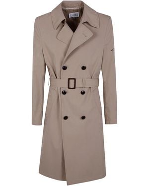 MM6 by Maison Margiela Trench Coat - Natural