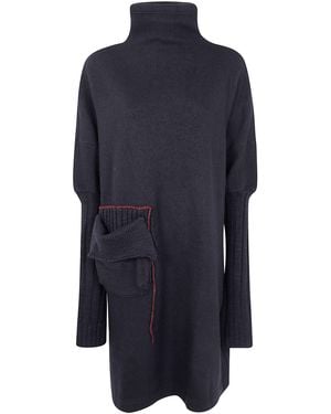 Y's Yohji Yamamoto Knit Poc - Blue