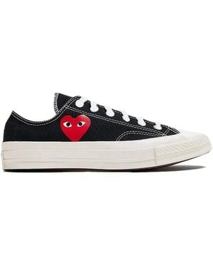 COMME DES GARÇONS PLAY Chuck Taylor 70 Small Heart Low Top Trainer - White