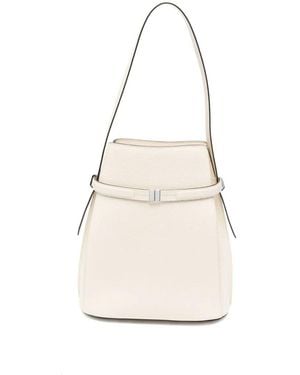 TOTEME 'Belted' Borsa A Secchiello - Bianco
