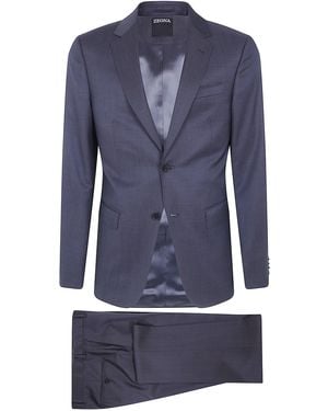 ZEGNA Regular Suit "Z Luxury Tailoring" - Blue