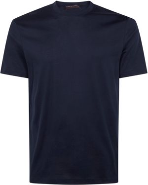 FILIPPO DE LAURENTIIS Short Sleeves T-Shirt - Black