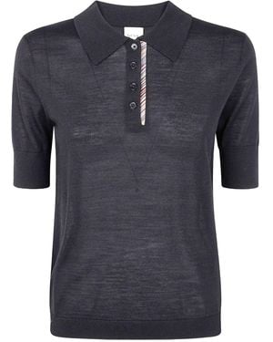 Paul Smith Top A Maniche Corti - Blu